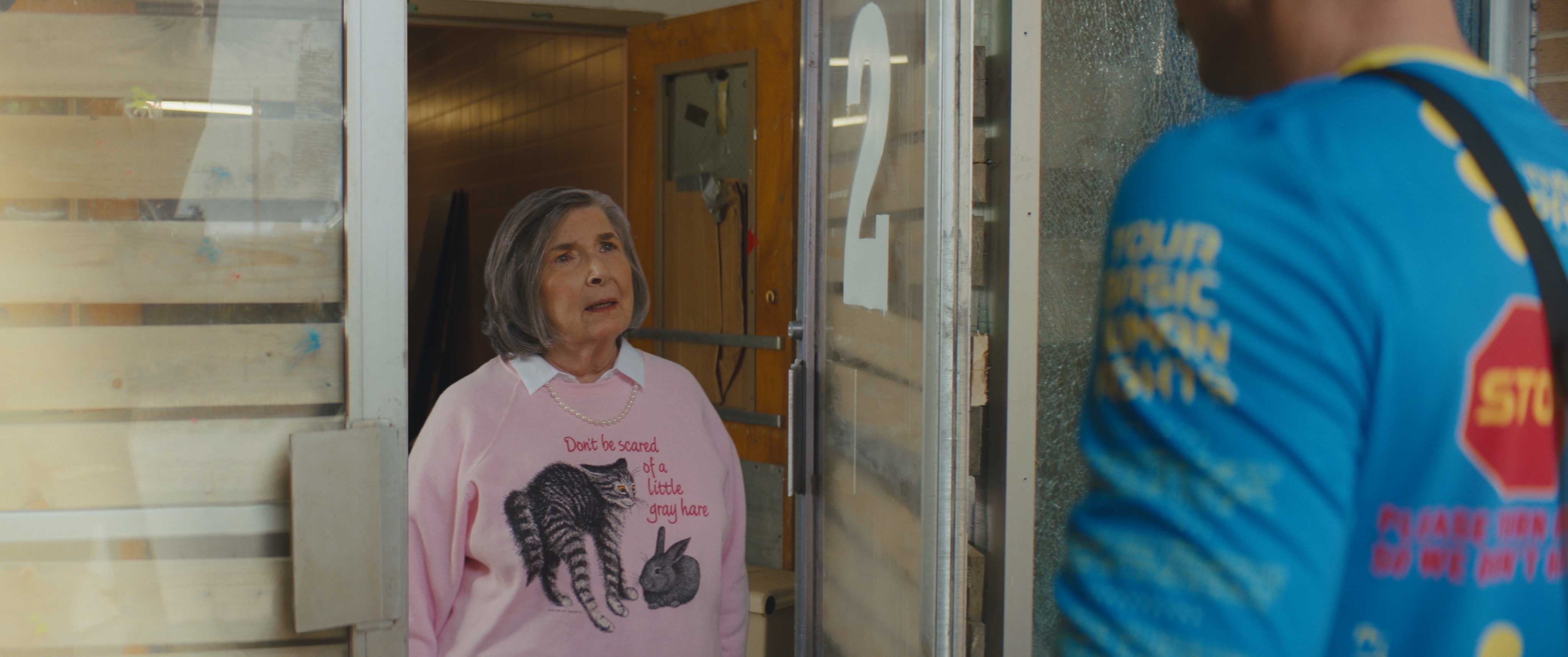 Clone Cops production still 8 - behind the scenes scene from the 2025 indie sci-fi comedy film Clone Cops featuring action and comedy